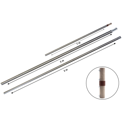 Catarge PDA inox izolate